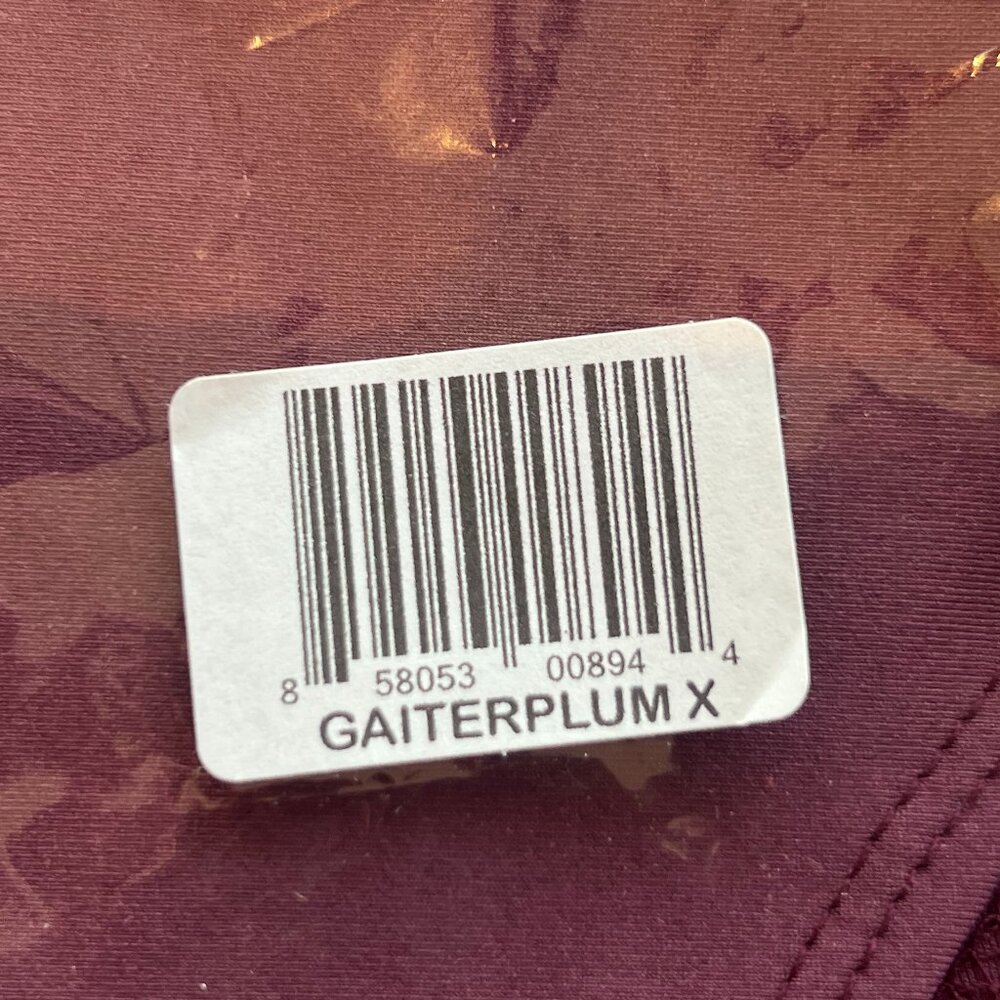 Éclipse Classic Neck Gaiter UPF 50+ Cooling Sun Protection | Plum | New - Picture 4 of 8